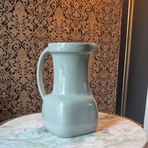 Elegant Gray Ceramic Pitcher